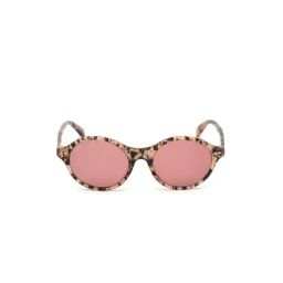 WEB EYEWEAR Pink Oval Sunglasses for Women-image-67