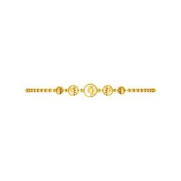 P.C. Chandra Jewellers 18k Yellow Gold Blossoming Flower Bracelet-image-41