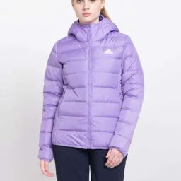 adidas Purple Slim Fit Padded Jacket-picture-43