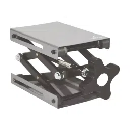 Supertek Mild Steel Platform Laboratory Jack, Size 6 x 6 inch, Dynamic Load 7 Kg, CH12385B/2-10