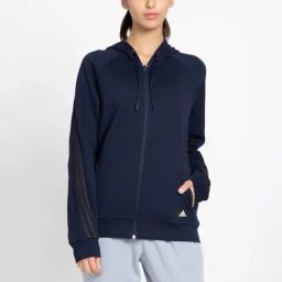 adidas Blue Cotton Striped Sports Jacket-picture-29