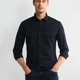 U.S. Polo Assn. Denim Co. Men Classic Slim Fit Opaque Casual Shirt-image-97