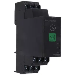 Schneider Electric 12 to 240 V AC/DC DPDT 8 A DIN Rail Mount Timer Relay, RENF22R2MMW-26