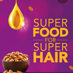 BAJAJ CONSUMER CARE Set of Almond Drops Shampoo + Hair Oil  - 650ml Each image 4
