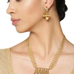 Priyaasi Multicolored Necklace Set-31