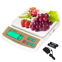 Generic 10 Kg Weighing scale with Ac adapter-5