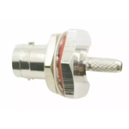 RS PRO BNC Connector 50 Ω Straight Panel Mount RG174, 2469461-10