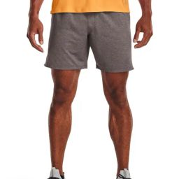 Under Armour Gray Fitted Sports Shorts-image-70