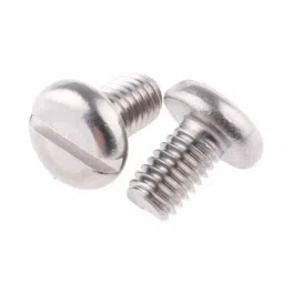 RS PRO Slot Pan A4 316 Stainless Steel Machine Screw DIN 85 M6x10 mm, 189507 (Bag of 50 pcs)-image-99