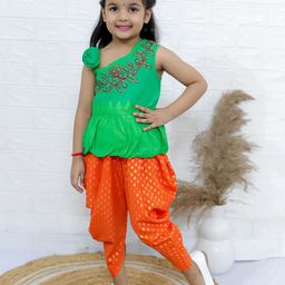 Twisha Girls Top with Dhoti Pants-image-54
