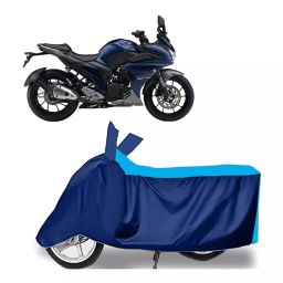 Auto Pearl Two Wheeler Cover for Yamaha Fazer-250 - Cyan, Blue-image-31