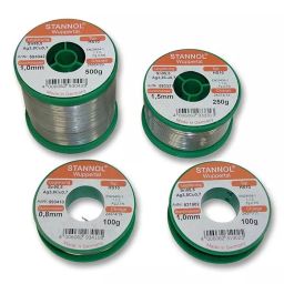 STANNOL Solder Wire, Lead Free, 1.0Mm, 500G, 593042-image-26