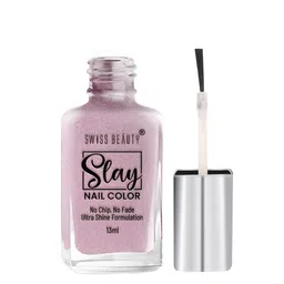 SWISS BEAUTY Set Of 2 Slay Nail Polish 13ml Each - Cocoa Crush 41 & Sheer Elegance 49 image 5