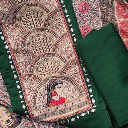 GC 80 BY GAURI COLLECTION Embroidered Silk Crepe Unstitched Dress Material-image-76