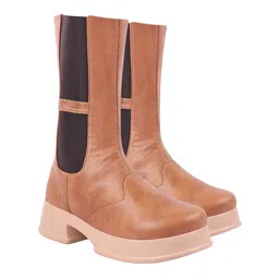 Shoetopia Women Casual Block-Heeled Chelsea Boots-picture-16