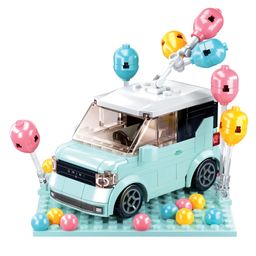 Sluban Building Blocks Mini Car Multicolor- 236 Pieces-31