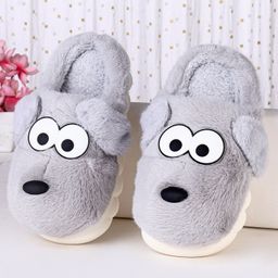 Oh! Pair Slip On Winter Shoes - Blue-image-82