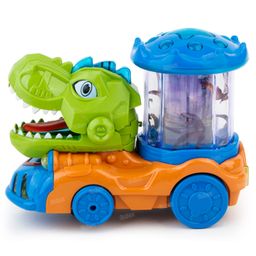 Fiddlerz Dinosaur Car Toy for Kids with Rotating Lights and Sound Effects Universal Wheel Moving Patterns for Boys and Girls - Green-picture-21