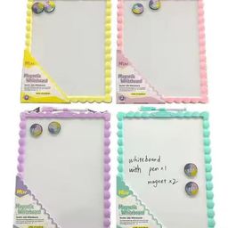 New Pinch Double-Side Magnetic Whiteboard with to-Do List, Weekly Plan, 1 Whiteboard, 1 Dry-Erase Marker, 2 Magnets Whiteboard Set Random Colour (Whiteboard-28X39.5cm, Large)-image-12