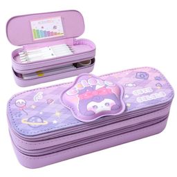 YAMAMA Pencil Case For Kids Cute Cololo Kawaii Rabbit Pencil Pouch With Large Capacity Water Resistant Durable Zipper, Large Capacity School Pouch For Girls And Boys 3D Design Pencil Pouch For Kids Kawaii Stationery Storage Box Multicolor-10