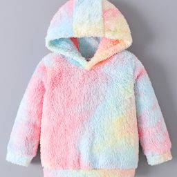 Mark & Mia Full Sleeves Hooded Sweatshirt - Multicolor-image-54