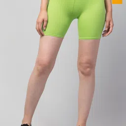 DRAXSTAR Women Pack Of 2 Skinny Fit Mid-Rise Running Sports Shorts-image-22