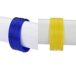 1ST TIME Set Of 24 Blue Alloy Bangles-picture-46