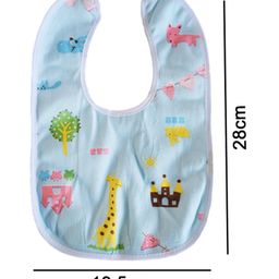 SYGA 5 Pieces Bandana Style Dribble Bibs Soft & Absorbent With Adjustable Snaps (Color and Print May Vary) image 5