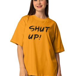 STATUS MANTRA Women Typography Printed Bio Finish Applique T-shirt-image-106
