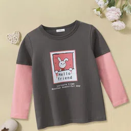 FOREVER FRIDAY Boys Typography Printed Applique T-shirt-picture-24