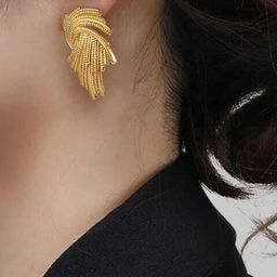 HOUSEOFTRENDZZ Contemporary Ear Cuff Earrings-51
