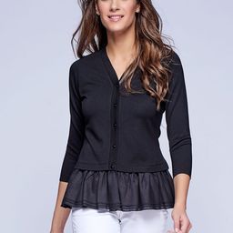 NIZA Women Black Solid Tailored Jacket-image-65