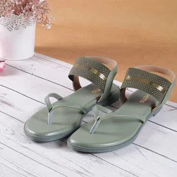 Metro Women Solid T-Strap Flats-image-18