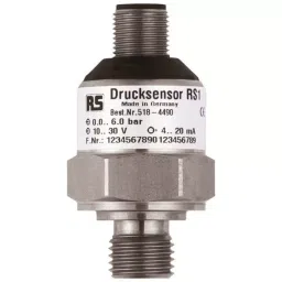 RS PRO Pressure Switch 0-2.5 bar Analogue Output Gauge Reading, 5184490-23