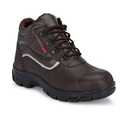 Ozarro Brown Synthetic Leather Casual Shoes-13