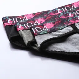IC4 Men Pack Of 3 Knitted Basic Assorted Briefs 0B-C-G-251P3 image 5