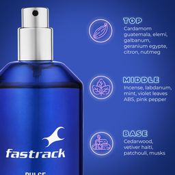 Fastrack Men Pulse For Him EDP - 100ml image 5
