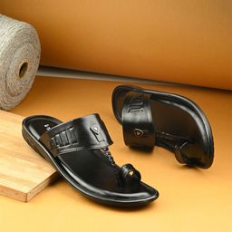 WAINERS Men Leather Comfort Sandals-image-56