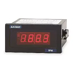 EXTECH Panel Tachometer 115/230 VAC 4 Digit LED Piece 0.1 RPM +/-0.05%-10