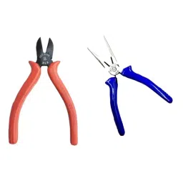 Sky Blue SBE_PLIER_COMBOS_COMBO_890 7.8 inch Steel Round Nose Plier-image-49
