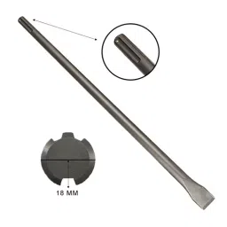 B K JAGAN & CO Iron Demolition Hammer Flat Max Chisel Size 18x600 mm image 3