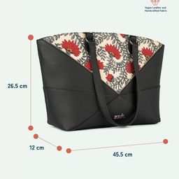 ZOUK Women Floral Printed Structured Shoulder Bag image 3