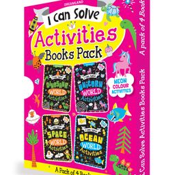 I Can Solve Activities Pack- A Set of 4 Books - I Can Solve Activity Book for Kids Age 4- 8 Years | With Colouring Pages, Mazes, Dot-to-Dots - English-28