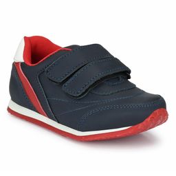 TUSKEY Patch Detailed Double Velcro Closure Shoes - Navy Blue-image-77