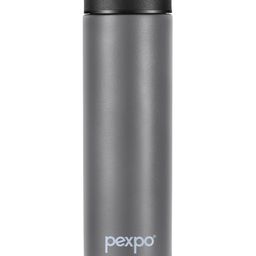 Pexpo Titanium Hot & Cold Wide Mouth Flask | Vacuum Insulated Water Bottle 500ml Grey | Thermoflask | Office Bottle | Rust Proof | Leak Proof | Tea | Coffee | Juice-19