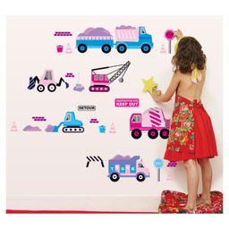 Jaamso Royals Train Crane Hook Machine Cars Kids Home Decor Wallsticker-image-84