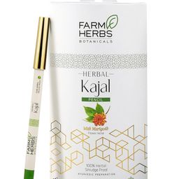 Farmherbs Herbal Kajal Pencil - Lead-Free, Irritation-Free, Safe for Pregnant & Lactating Women, Natural Black - 1.5 g-27