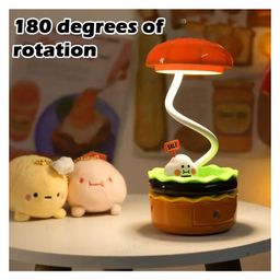 FunBlast Burger Design Table Lamp with Sharpener and Pen Holder image 4