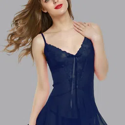 Xs and Os Net Baby Doll-image-56