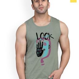 SLOWLORIS Men Pack Of 2 Printed Gym Vests-picture-28
